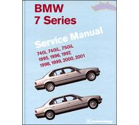 Manual De Servicio Y Reparación BMW 750iL 740iL E38 Libro Bentley Haynes Chilton