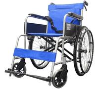 Manual De Silla De Ruedas, Scooter De Carro Para Ancianos/Discapacitados Con Luz Plegable Portátil De Aleación De Aluminio,Portátil