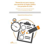 Manual de test para superar una oposición al empleo público con garantías de éxito | Margarita Rosa Robayna Perera