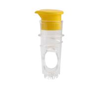 Manual de zumo de limón, exprimidor de limones, manual Squeezer Pulpa de fruta portátil - Exprimidor de mano con filtro integrado para camping, senderismo, picnic, interiores y exteriores