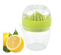 Manual Del Exprimidor, Exprimidor De Cítricos - De Limón Pequeño, Taza Medidora | Gadgets De Cocina Portátiles Multifuncionales Con Prensa De Limón, De Frutas Para Limón, Lima Y