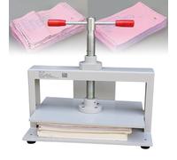 Manual Desktop Paper Presses,A5/A4/A3 Voucher Bill Banknote Data Paper Press Machine,1500kg High Pressure,with Double Balance Rod,Can be Used for Flattening Financial Archives(A3)