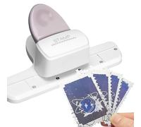 Manual Die Cutting Machine - ABS 16 x 9,2 x 6 cm papel embosser | Stamp Pattern Pressing Die Cutter For Photos Paper Scrapbooking Photo Album Crafts | Single Sheet Press 80 - 350 g