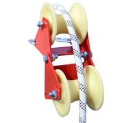 Manual escalar Carruccola - plegable angular para uso en fusiones de trabajo | Accesorio robusto para trabajos en altura de cable, construcción, estructuras de montaje