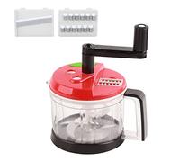 Manual Food Mixer Blender Multifunction Grinder Vegetable Chopper Shredder Juicer (big mac)
