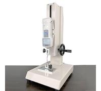 Manual Force Gauge Stand - Digital Push Pull Test Stand with Hand Wheel, 300mm Stroke, USB Data Output, Ideal for Tension and Compression Testing(500N)