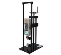 Manual Force Test Stand with Digital Push Pull Gauge - 150mm Stroke, Hand Wheel Operated for Compression and Tension Testing(200N)