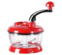 Manual Hand Chopper - 7.68in Vegetable Meat Cutter Tool | ABS Stainless Steel Food Chopper - Healthy Kitchen Handheld Cutter for Ginger Nuts Hèrbs Cooking Use