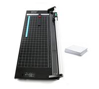Manual Heavy Duty 36 Inch Rolling Cutter Precision Rotary Paper Trimmer For Photo Paper, Film, Art Paper Jam, Office Paper, Thin Plastic Soft Board, Pvc,Cutting Table,Professional Rolling Trimmer, L