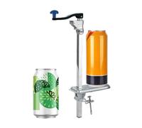 Manual industrial Can ApráLes Herramienta de banco ajustable de acero inoxidable de servicio pesado para latas altas grandes plata 48cm/18.5in