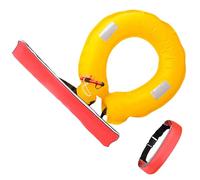 Manual Inflatable Belt Pack, Adjustable Swim Floatation Device, 70cm/27.56 Inches Compact Safety Gear for Adults Beginners for Kayaking Fishing Boating Paddle Boarding Swimming