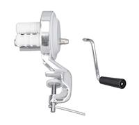 Manual Macaroni Maker | Aluminum Alloy Hand Crank Pasta Press Machine for Kitchen/Restaurant/Home | Portable Noodle Maker for Homemade Pasta