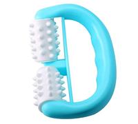 Manual Manejo Redondo Masajera Muscular Roller Masabrayador Rodillo De Celulitis Para Las Piernas Brazo Back Muscle Dolor Alivio Y Herramienta De RelajacióN Muscular (Azul)