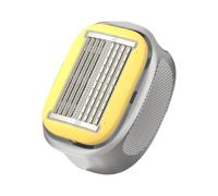 Manual Man's Bald Operación del guante con cabezal | Cortacráneo portátil Chauve | Navaja de afeitar de cráneo calvo de 2,24 pulgadas | Vientre