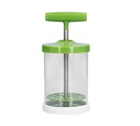 Manual Milk Frother | Hand Pump Cream Mixer for Dense Foam/Coffee/Baking | ABS & Stainless Steel, Stable Stirring, Portable Kitchen Tool