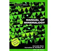 Manual Of Mineralogy. Cd-Rom Version 2.0 Included, 21st Edition, Edition En Anglais