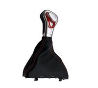 Manual Palanca De Velocidad Del Coche Funda Protectora Para Palanca De Cambios De Coche Para A5, A4L, Q5, B8, Para B8PA, B9 (2009-2016)(Red line)