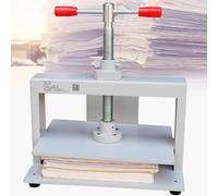 Manual Paper Press Machine,Paper Press Machine,A3/A4 Voucher Bill Imprinting Machines,with Double Balance Rod,for Banknotes, Documents, Books, and Invoices(A3)