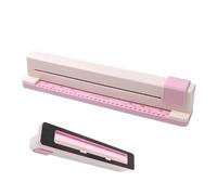 Manual Paper Puncher, 5 Sheet Capacity Device, Easy Loose Leaf Puncher, Portable Durable Craft Tool, Notebook Scrapbook Organizer, Students Teens Women Girls School Home Office Business Daily Use