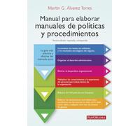 Manual Para Elaborar Manuales de Política Y Procedimientos