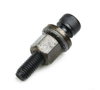 Manual para tuerca de remache juego de cabeza de mandril hecho de acero se adapta a tamaños de rosca M3 M5 M6 M8 M10 Punta de repuesto para mano para remachadoras (M6)