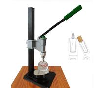 Manual Perfume Capper,13-15Mm Liquid Packing Machine,Adjustable Height,Easy Pressing,Strong Sealing Performance,For Perfume/Essential Oil, LJJY-KK