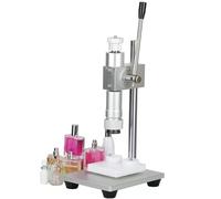 Manual Perfume Capper,Perfume Collar Sealing Machine,Height Adjustable Bottle Crimping Machine,Manual Pressing, No Electricity Required,For Perfume/Essential Oil, LJJY-KK