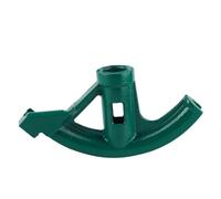 Manual Pipe Bender Tool | 90-180° Bend Angle for Electric Wires/PVC Pipes/Metal Tubes | Fundición Iron Construction, Labor - Saving Design | 5/8in to 1 1/4in Diámetro Range (5/8")