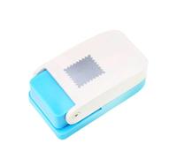 Manual portátil grande: ergonómica, para manualidades con orificio cuadrado, para orificios cuadrados, cortador de formas resistente, herramienta distintiva para da