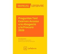 Manual Preguntas Test Acceso a la Abogacía y la Procura 2026