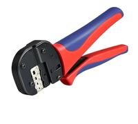 Manual Ratcheting Crimping Tool For AWG 20-10 Non-Insulated Open Barrel Terminals, Model YFP-04B