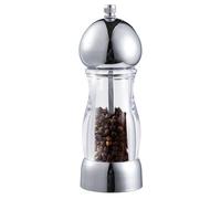 Manual Salt And Pepper Mill - Adjustable Grinder, High-Quality Stainless Steel, Smooth Grinding Mechanism, Easy Refill Design | Fennel Seeds, Kitchen Prep, Dining Table, Cooking Accessory