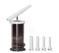 Manual Sausage Maker Machine, Fast Meat Filler, 10.5×17.8cm 4.1×7in Large Capacity Stuffer, Heavy-Duty Design, Homemade Sausage, Easy , Home Kitchen Food Grade Pp