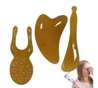 Manual Sha, herramienta de masaje facial | Masajeador facial y herramienta para esculpir el rostro | Herramientas manuales para el cuidado de la piel facial y esculpir la línea de la mandíbula, herram