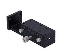 Manual Slide Stage Fine Tune Z Axes Tipo de engranaje Control de la perilla Plataforma ZDTS90 40x90 mm para dispositivos de medición de equipos ópticos