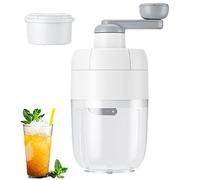 Manual Slush Machine,1000Ml Hand Ice Crusher, With 1 Ice Freezing Mold,Detachable Design For Easy Cleaning,For Make Slushies, Shaved Ice, LJJY-KK