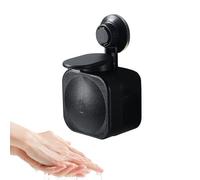 Manual Soap Dispenser - Wall-Mounted Manual Soap Container | Refillable Liquid Soaps Dispenser with Suction Cup | 3kg Load Capacity Shampoo Chamber For Kitchen Countertop, Bathroom, Bedroom