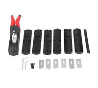 Manual Wood Planer 45 Degree Bevel mming Chamfer, Woodworking Chamfering Tool with 6 Cutter Heads, Depth Wood Planer for DIY Projects, Durable Aluminum y