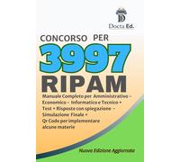 Manuale Concorso RIPAM per ASSISTENTI - 2913 Ass. amministrativi - 949 Ass. INPS - 498 Ass. economici (3997 totali) - 600 Ass. amministrativi (1100 ... Quiz per ogni Ruolo. Edizione Aggiornata.