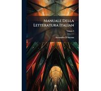 Manuale Della Letteratura Italian