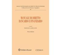 Manuale di diritto bancario e finanziario