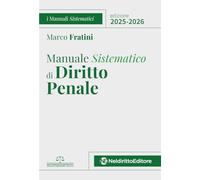 Manuale sistematico di Diritto Penale 2025-2026