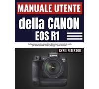 Manuale utente della Canon EOS R1: Configurazione pratica, disposizione dei pulsanti e tecniche di scatto per scene d'azione, ritratti, paesaggi e scene notturne..