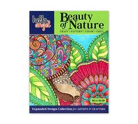 Manualidad, patrón, color, libros de proyectos de frío - Dos libros - Todas las edades - Familias de animales encantadoras - Hello Angel Beauty of Nature