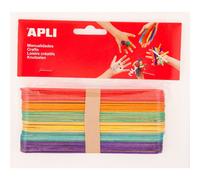 APLI Kids 13269 - Bolsa palo polo colores surtidos 150x18mm, 40 uds