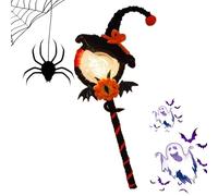 Manualidades con Limpiapipas,Palos de Alambre para Halloween - Bastones Flexibles Retorcederos, Decoraciones Artesanales de Halloween para Fiestas Dormitorio Escuela Hogar