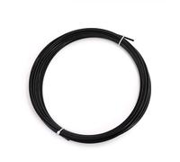 Manualidades DIY con alambre redondo de acero, El negro de la cuerda alambre acero inoxidable 304 cubrió el diámetro los 5M 10M 0.8-4m m(6mm After Coating,10M)