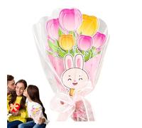 Manualidades Flores Día Madre | Tarjetas De Felicitación Florales Para Mamá - Actividad Manual Interactiva Para Fortalecer Vínculo Afectivo Entre Padres E Hijos Para Madres, Abuelas Y Esposas