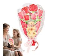 Manualidades Flores Día Madre - Tarjetas De Felicitación Florales Para Mamá - Actividad Manual Interactiva Para Fortalecer Vínculo Afectivo Entre Padres E Hijos Para Madres, Abuelas Y Esposas