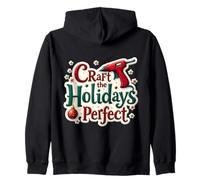 Manualidades navideñas Maestros de Craft The Holidays Sudadera con Capucha
